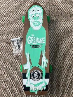 70s Style Skateboard Gremmie Complete Heavy Duty Wood Thick Nos 29x 8.25 Shark