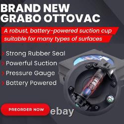 8 Inch GRABO OTTOVAC Electric Vacuum Suction Cup Heavy Duty Lifter for Wood Dryw