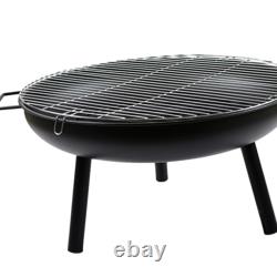 Charcoal Firepit Wood Burning Firepit Heater Campfire Heavy Duty Round Firebowl