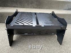 Collapsible Fire Pit Grill Griddle Tailgating Camping Overlanding USA Heavy Duty