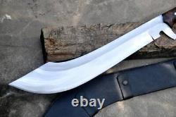 Custom Handmade Machete Cleaver Heavy Duty Machete Knife Camping Knife