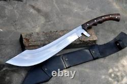 Custom Handmade Machete Cleaver Heavy Duty Machete Knife Camping Knife