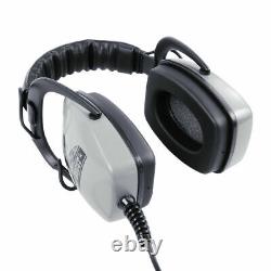 DetectorPro Gray Ghost Deep Woods Heavy Duty Headphones with 1/4 Angle Plug