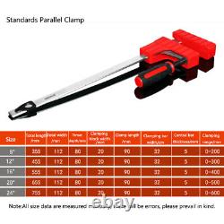 F Clamps Bar Clamp Heavy Duty 8/12/16/20/24/48 Long Quick Slide Wood Clamp New