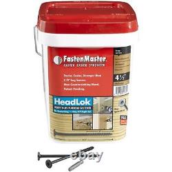 FastenMaster FMHLGM412-250 HeadLOK Heavy-Duty Flathead Fastener, 4-1/2 Inches
