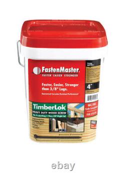 FastenMaster FMTLOK04-250 TimberLOK Heavy-Duty Wood Screw 4 in