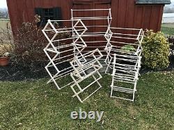 Folding Laundry Clothes Drying Rack Portable Heavy Duty Wooden Amish Made USA