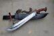 Handmade Heavy Duty Machete-large Jungle Cleaver-hunting, Camping, Tactical Knives
