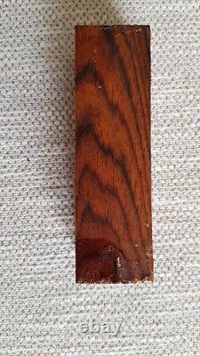 Handmade Unfinished Wood Ebony for DIY Knife Handle Woodwork Tool Heavy Duty