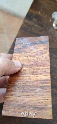 Handmade Unfinished Wood Ebony for DIY Knife Handle Woodwork Tool Heavy Duty