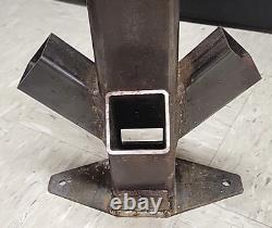 Heavy Duty Gravity Feed Rocket Stove for Outdoor Cooking Portable Grill