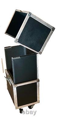 Heavy-Duty Utility Storage ROAD/FLIGHT CASE with 4 Casters #119