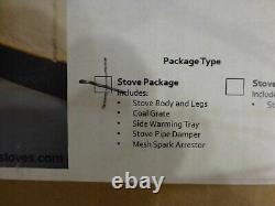 Large Heavy Duty Camping Tent Cylinder Heater Stove Complete Kit Free Ship NIB