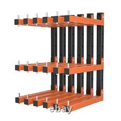 Lumber Storage Rack, Lumber Rack Wall Mount, Heavy Duty Wood Storage Racks wi