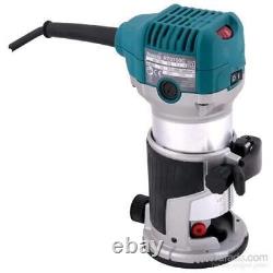 MAKITA RT0700C Heavy Duty Wood Trimmer (Teal Blue) with Free Shipping