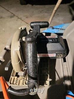 PORTER CABLE Heavy Duty Circular Saw Model 347, 7 1/4 Blade + Case USA