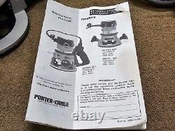 Porter Cable Router 6912 Motor D Handle Heavy Duty Tool 23000 RPM Wood Working