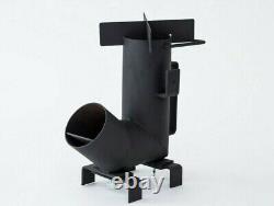 Rocket Stove Portable Heavy Duty Compact Camping Survival Hunting