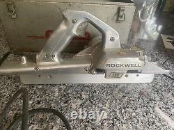 Rockwell Porta-Plane Heavy Duty 126 Door Plane & Cutter Grinder 5014 Metal Case