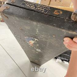 Vintage Antique Leedy Glockenspiel Xylophone Wood Case Portable Heavy Duty HLBN
