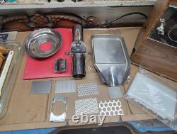 Vintage Norwalk 265 Heavy Duty Hydraulic Food Juicer with Bags, Papers & Book