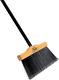 Wooden House Broom Heavy-duty Wide Wood Sweeper Head With Long Bristles For Sw